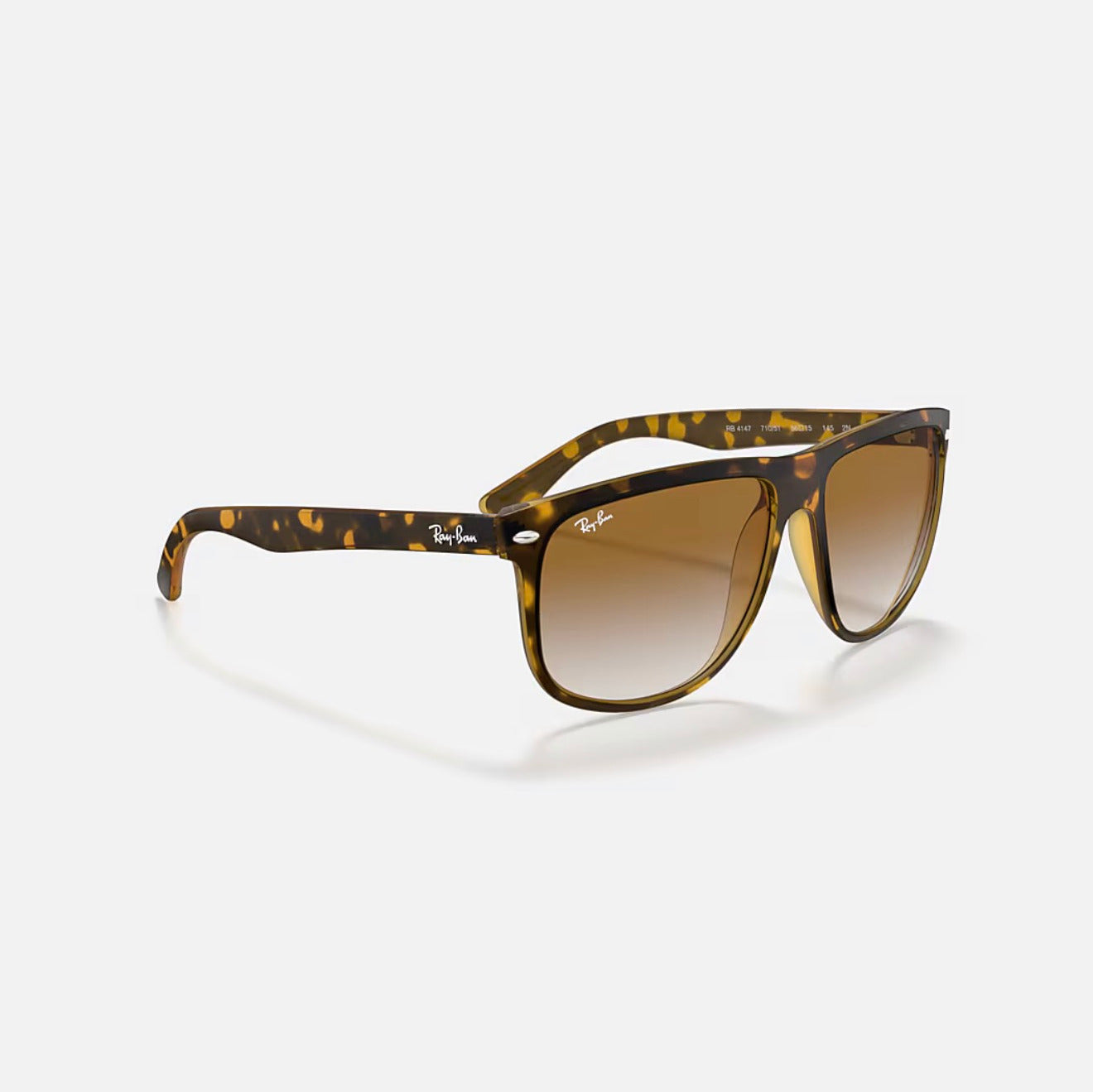 Ray-Ban BOYFRIEND Sunglasses in Havana Frame and Brown lens