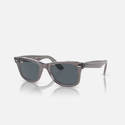 Ray-Ban  RB2140  Polished Grey On Transparent Frame blue  Lenses