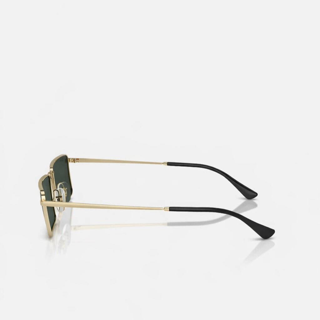 Ray-Ban EMY Bio-Based Gold Frame Green Lens