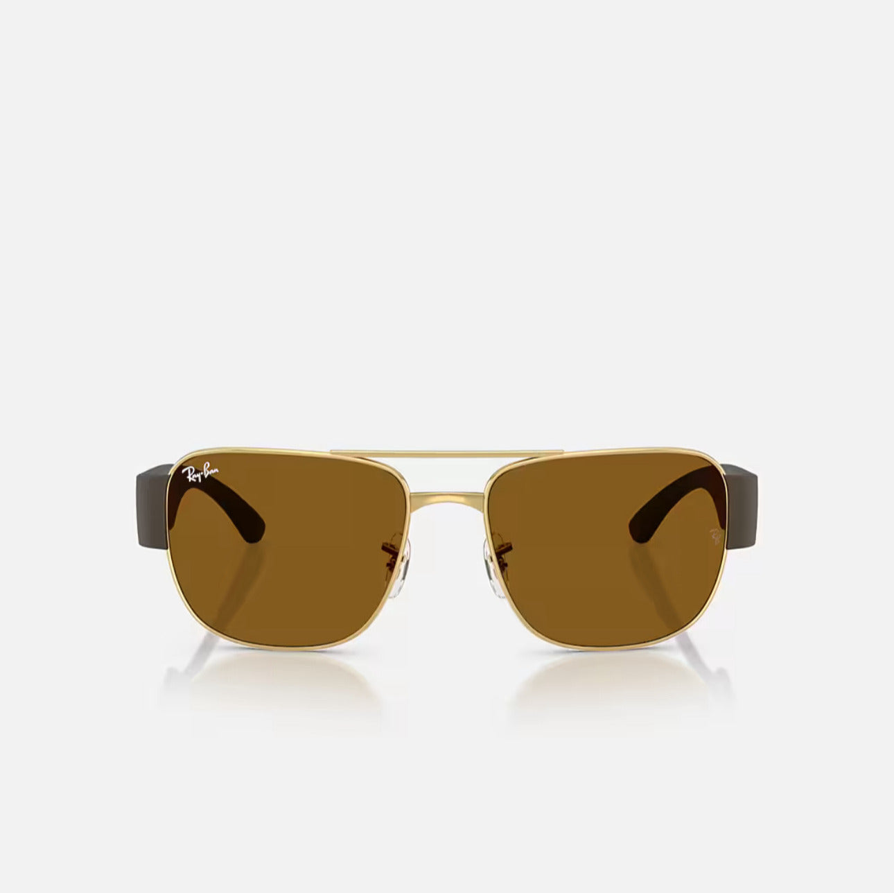 Ray-Ban RB3756 Gold Frame Brown Lens