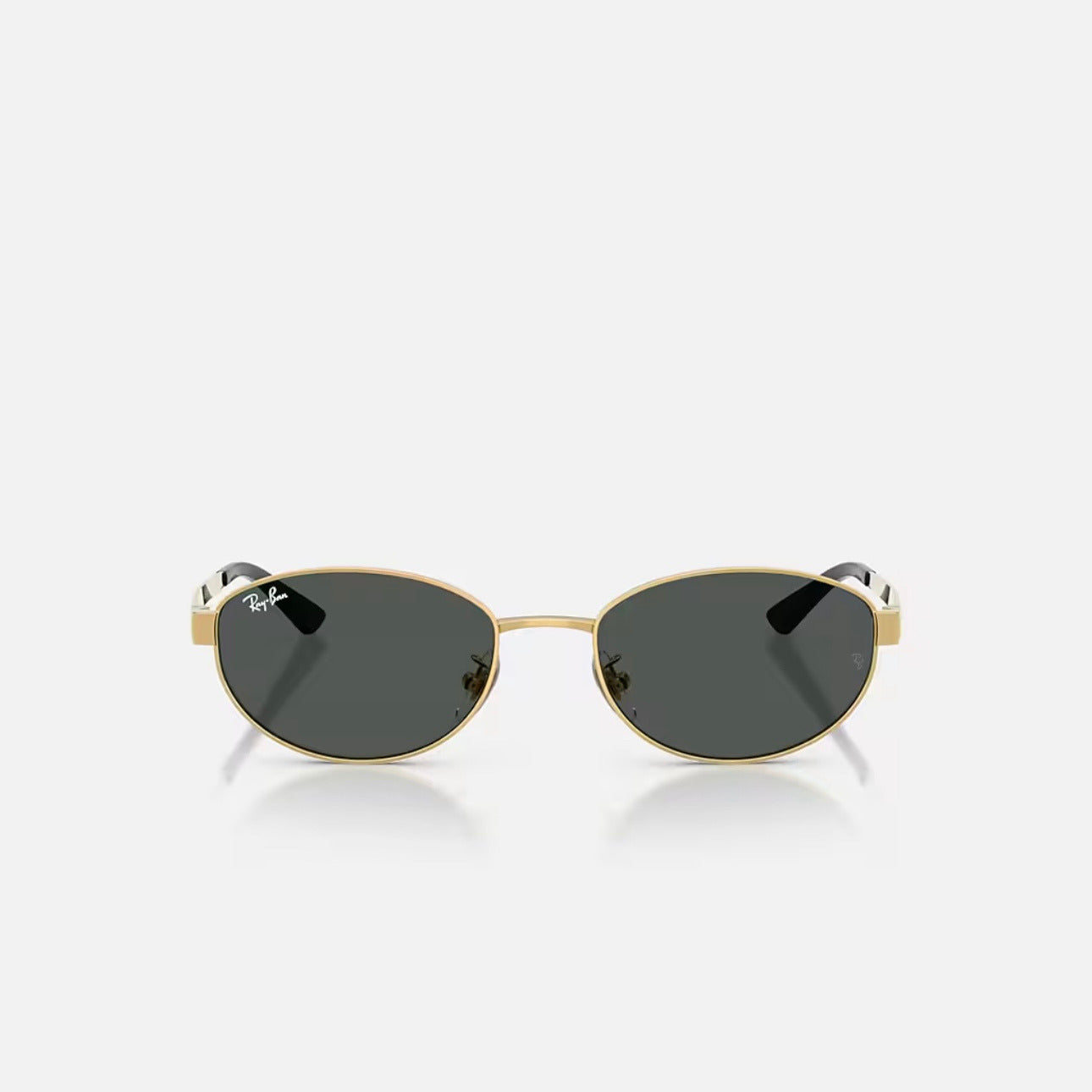 Ray-Ban RB3774D Gold Frame Dark Grey Lens