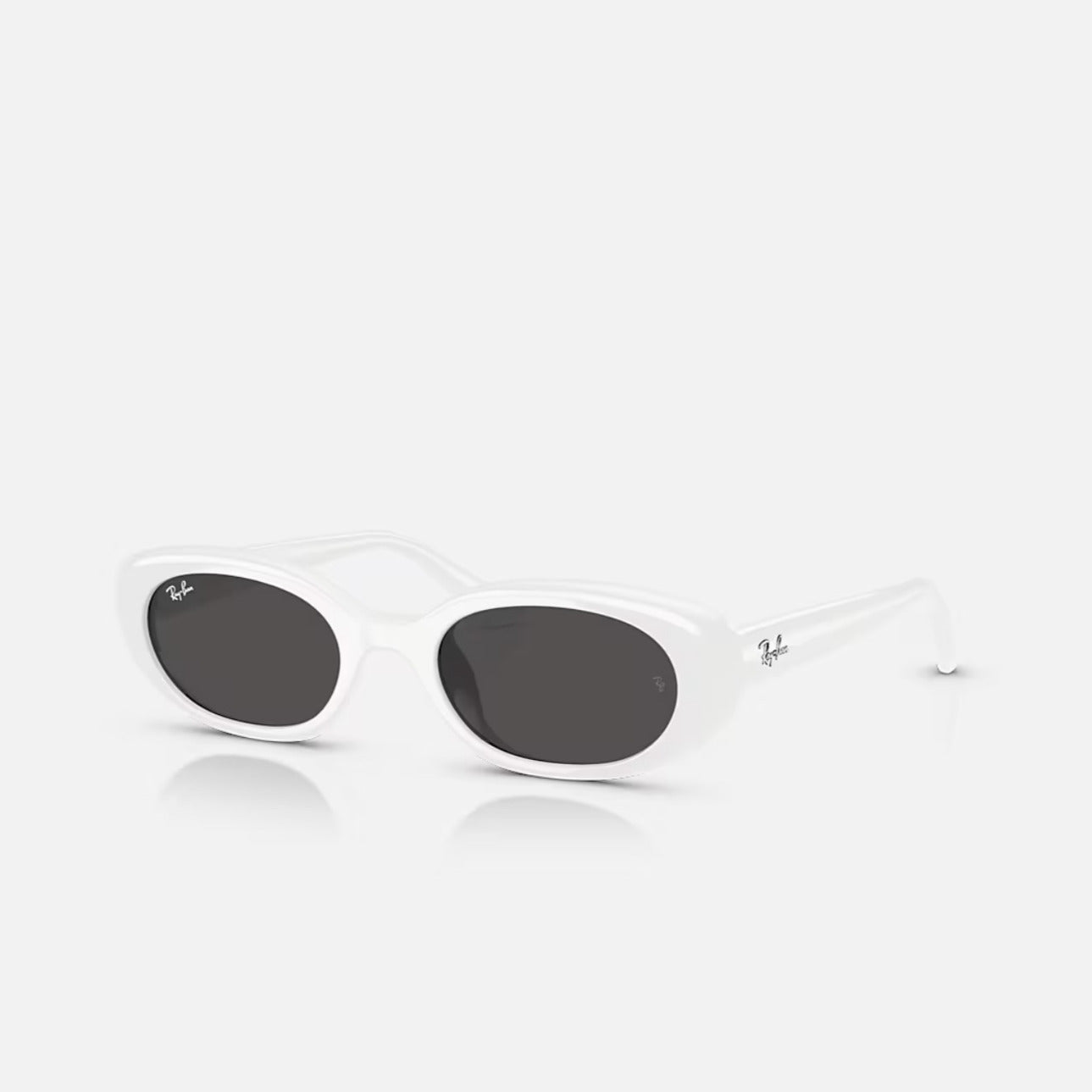 Ray-Ban RB4441D BIO-BASED White Frame Dark Grey lens