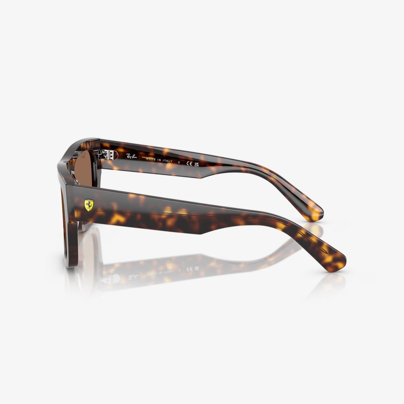 Ray-Ban RB2217M SCUDERIA FERRARI Tortoise Frame Brown Lens