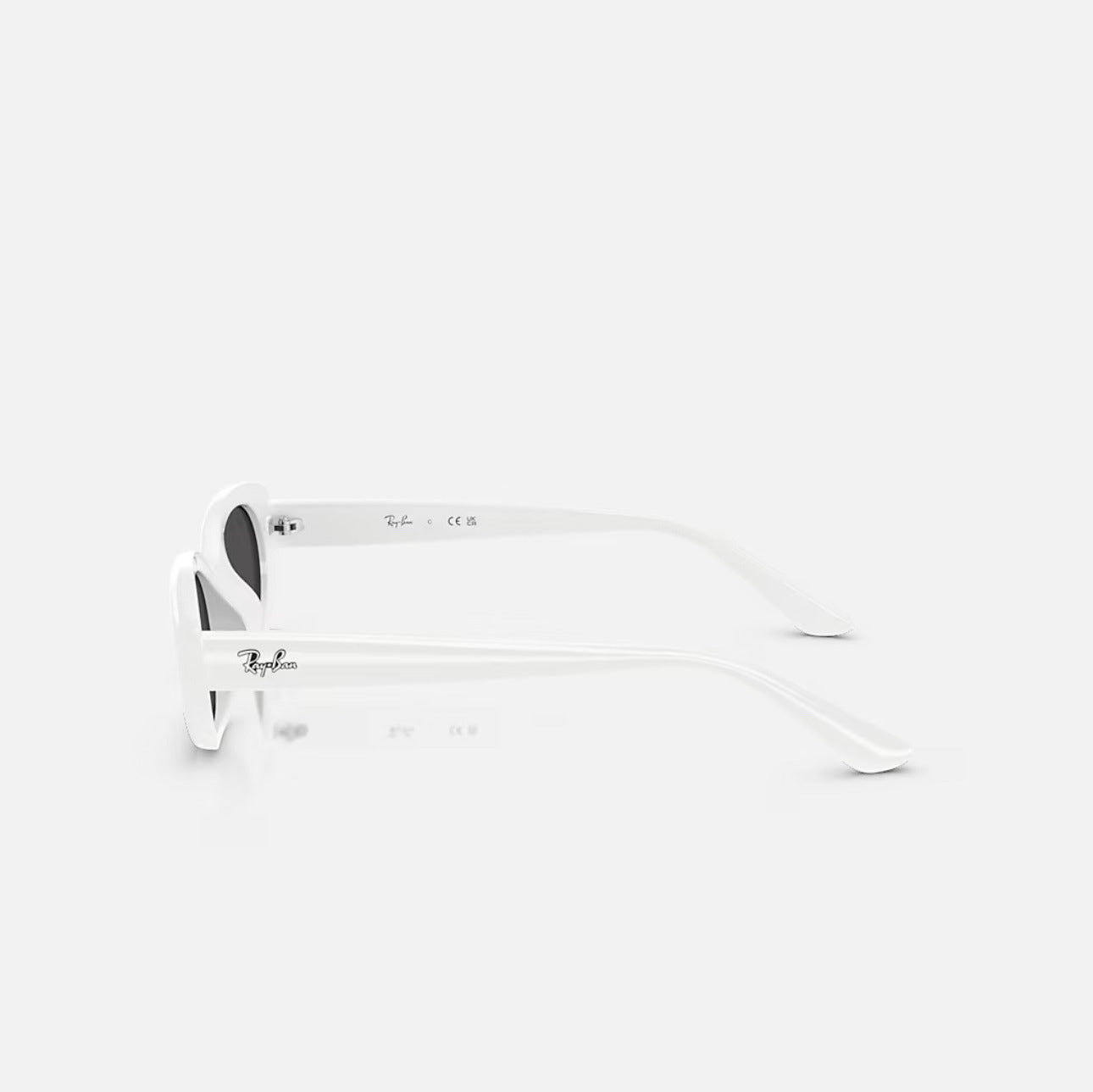 Ray-Ban RB4441D BIO-BASED White Frame Dark Grey lens