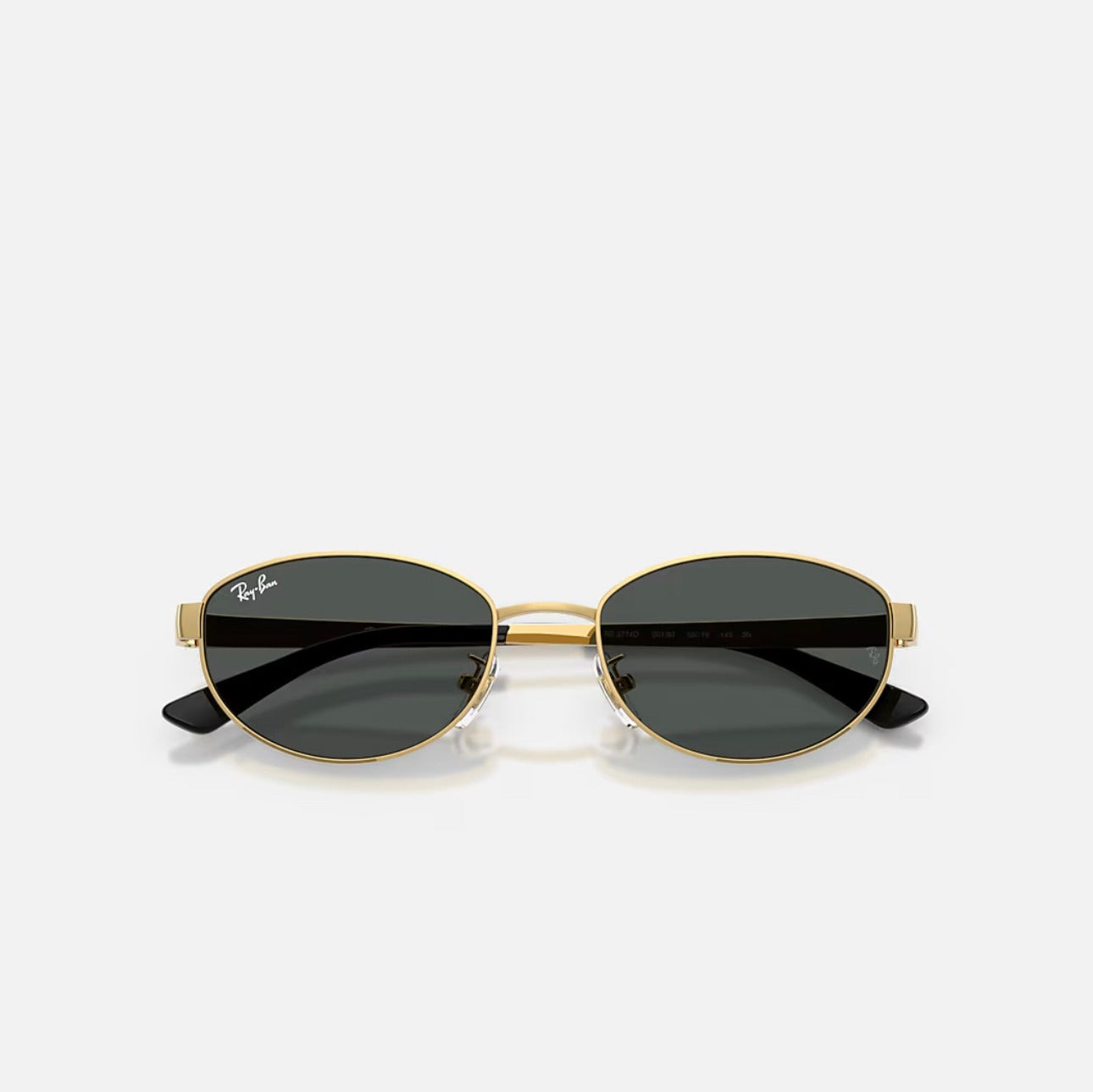 Ray-Ban RB3774D Gold Frame Dark Grey Lens