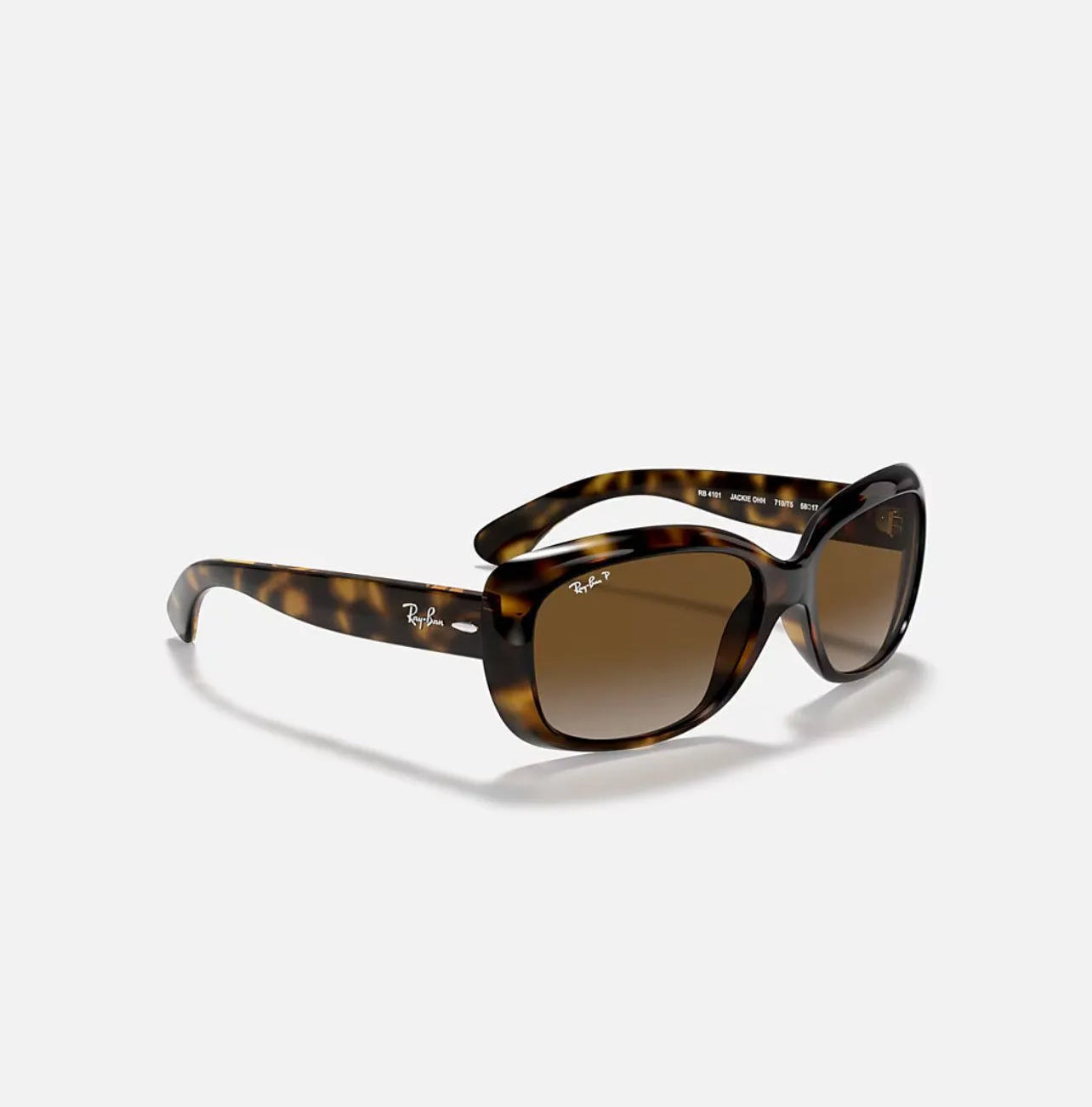 Ray-Ban Jackie Ohh Tortoise Brown
Frame Gradient Polarized Lens
RB4101 58-17