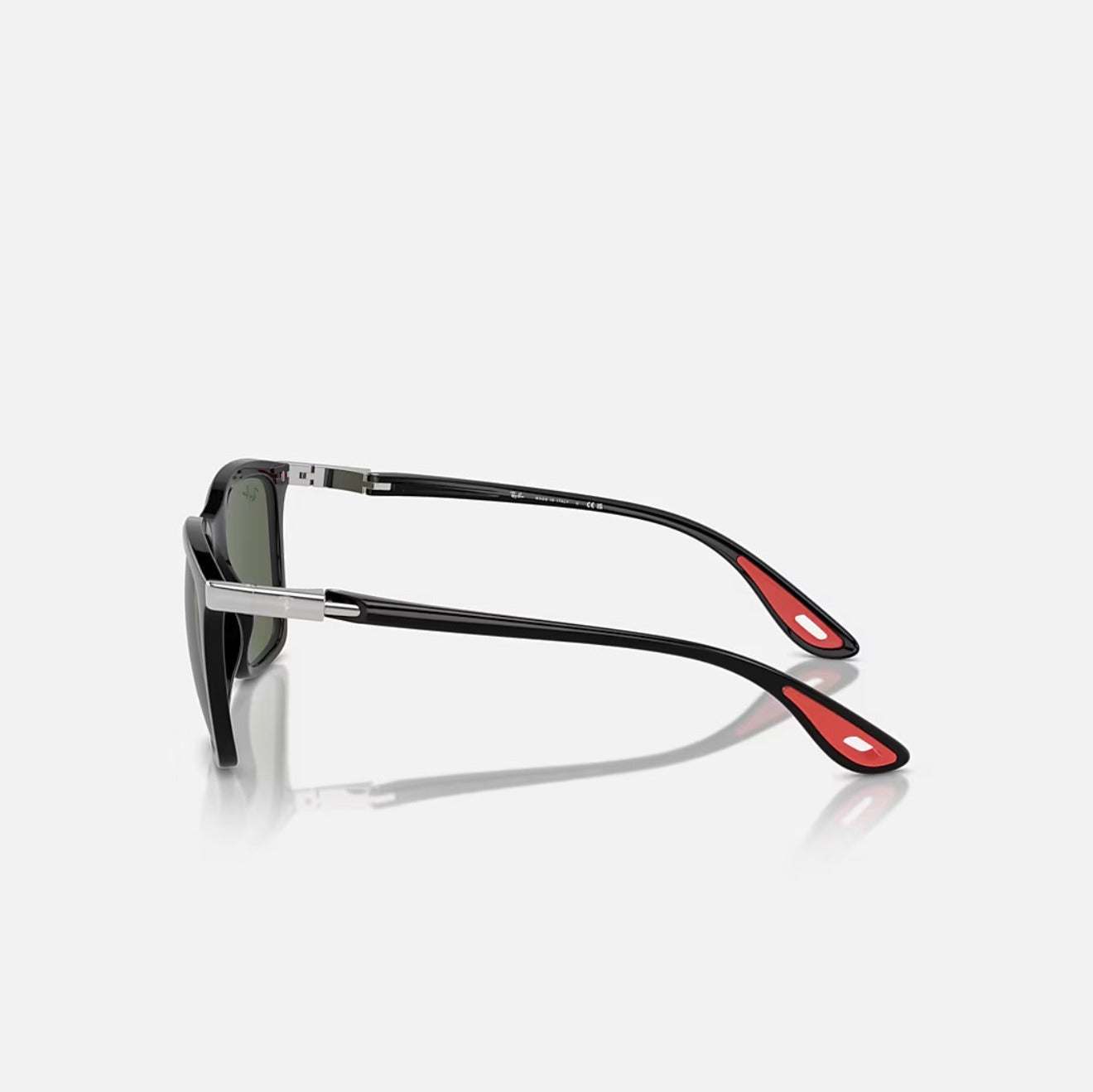 Ray-Ban RB4433M SCUDERIA FERRARI black Frame Green Lens