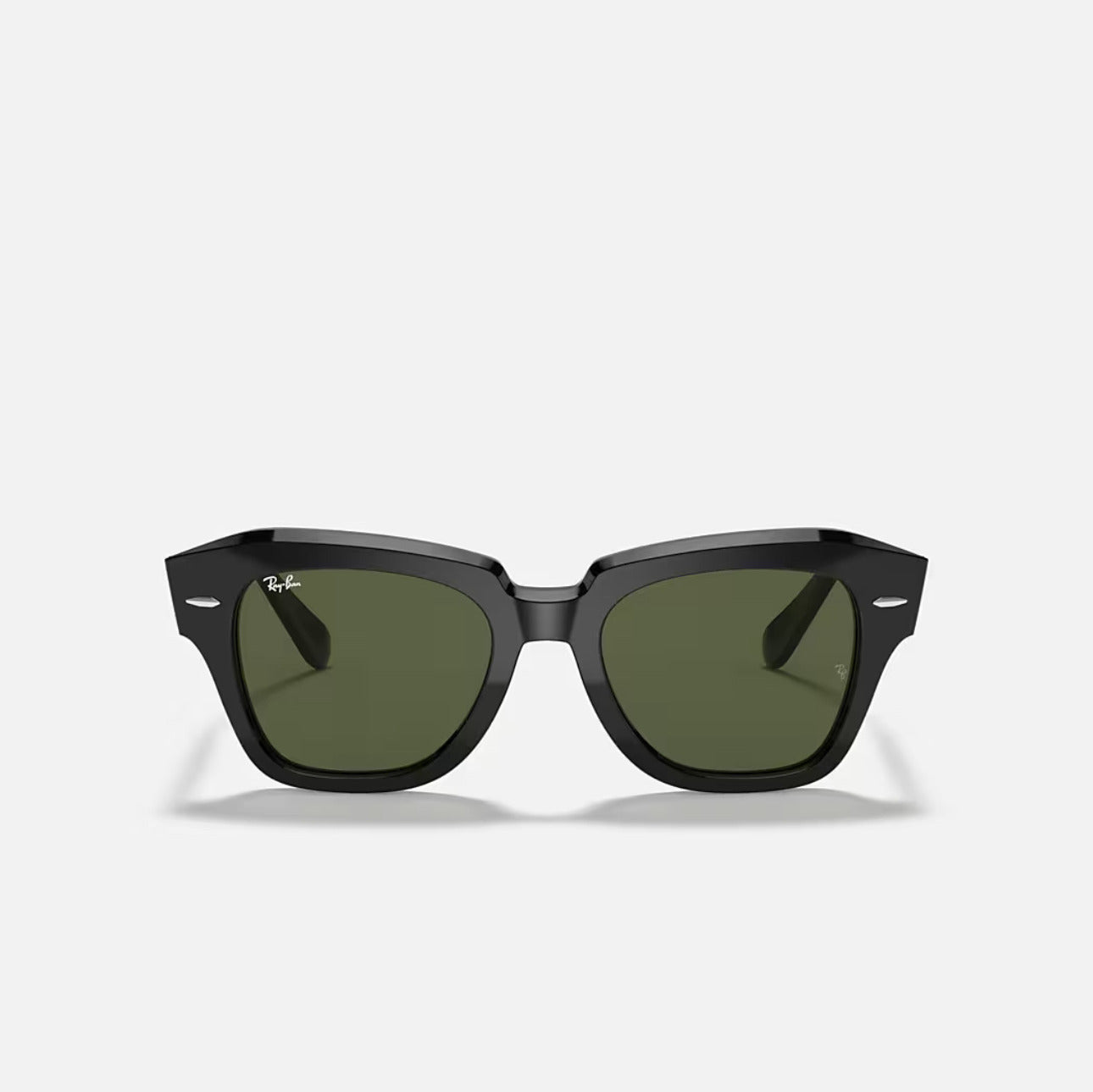 Ray-Ban State Street Black Frame Green Lens RB2186 901/31 49-20
