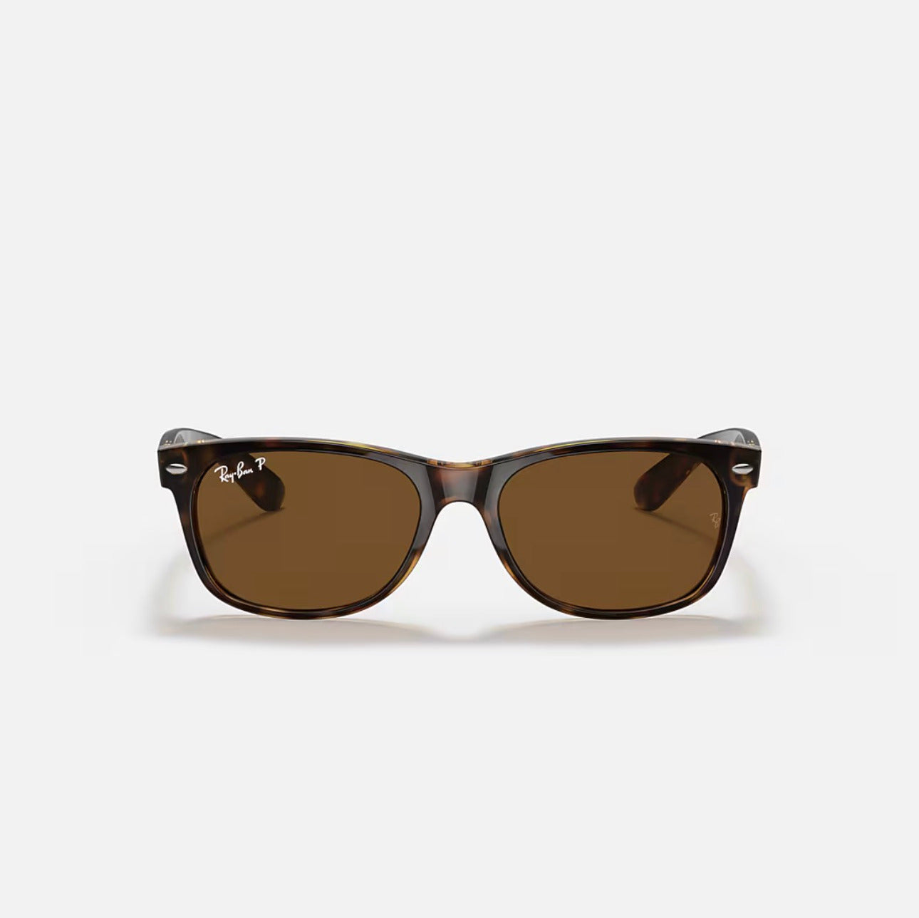 Ray-Ban NEW WAYFARER CLASSIC
Sunglasses in Tortoise Frame and Brown Polarized lens
RB2132