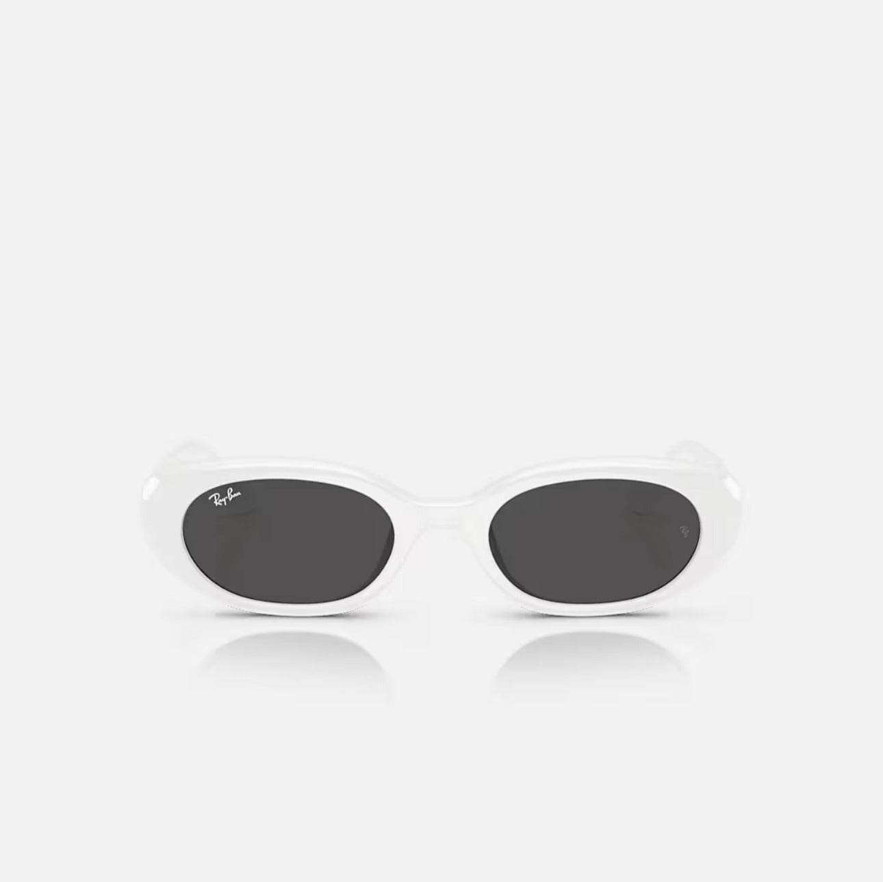 Ray-Ban RB4441D BIO-BASED White Frame Dark Grey lens
