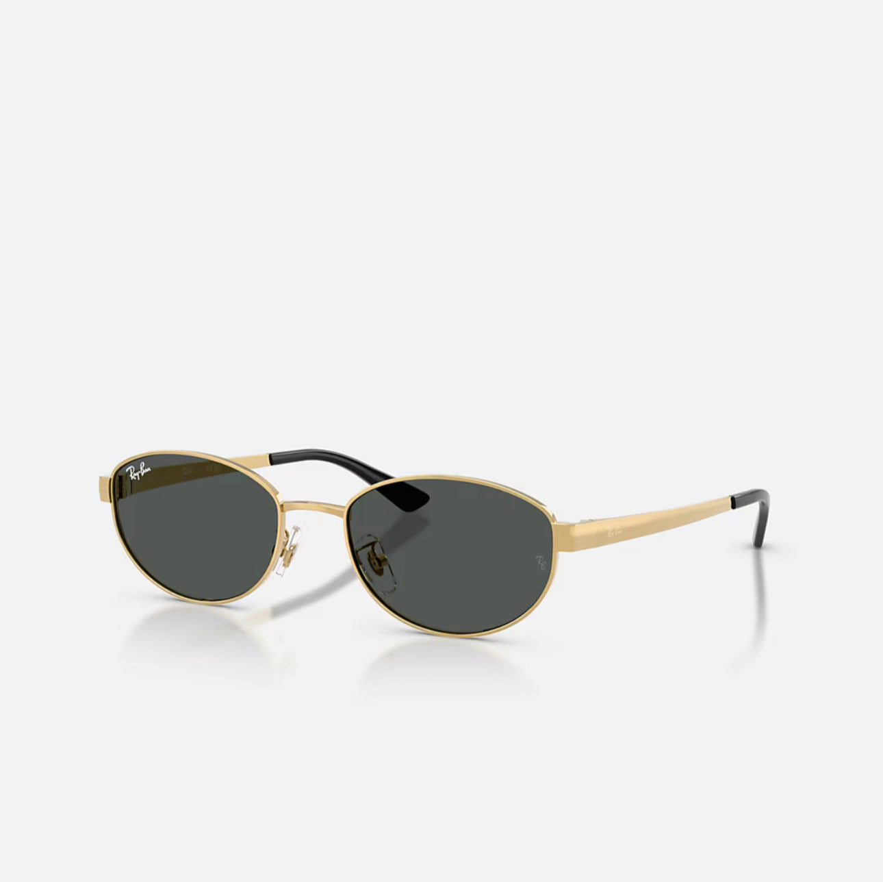 Ray-Ban RB3774D Gold Frame Dark Grey Lens