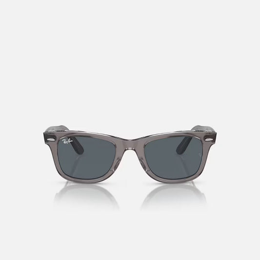Ray-Ban  RB2140  Polished Grey On Transparent Frame blue  Lenses