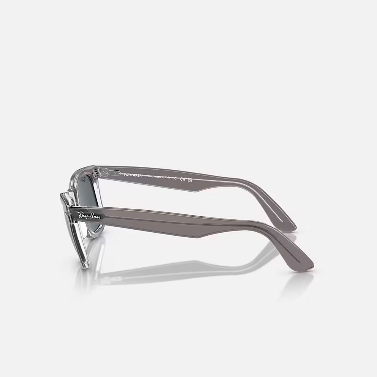 Ray-Ban  RB2140  Polished Grey On Transparent Frame blue  Lenses
