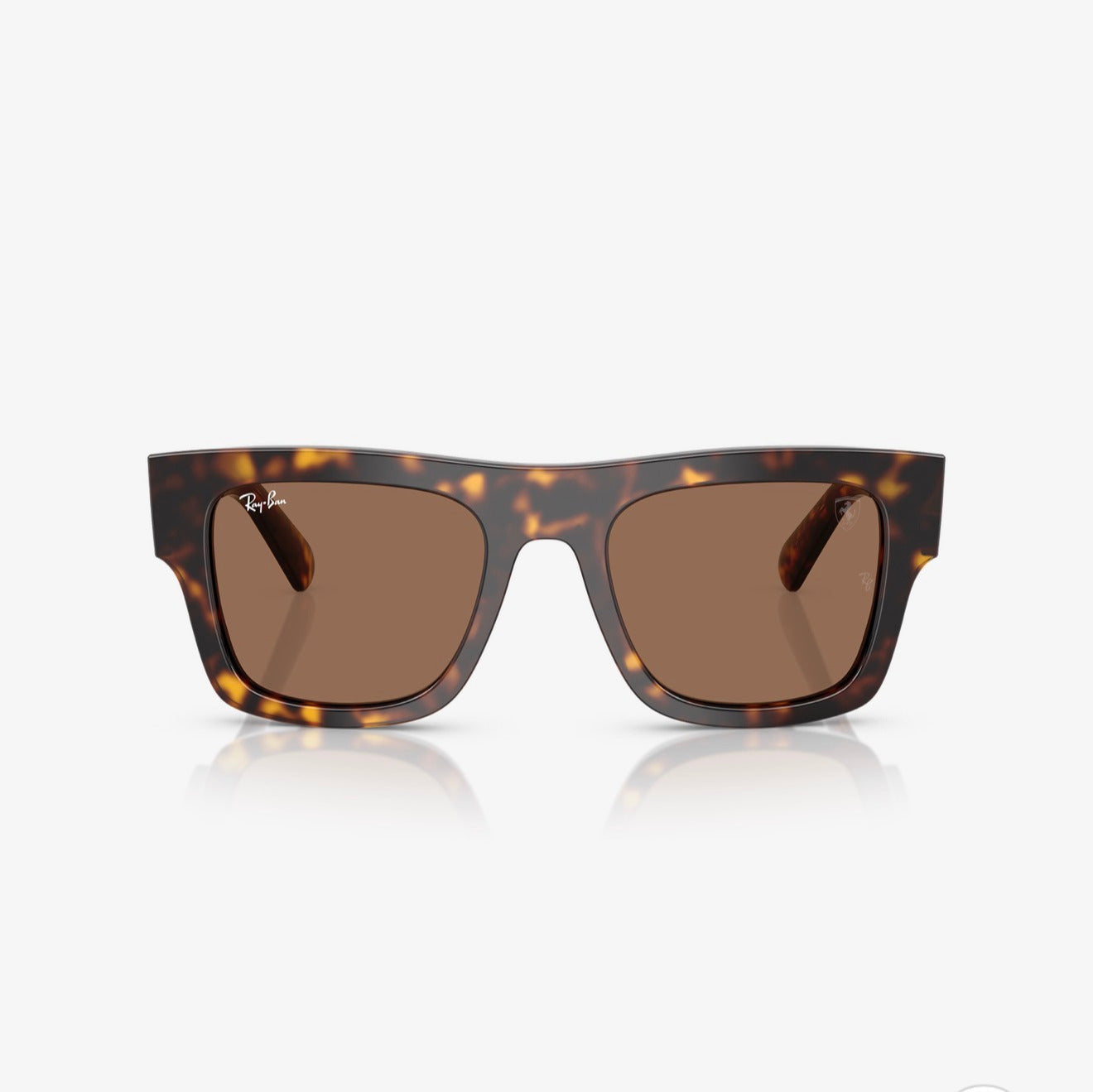 Ray-Ban RB2217M SCUDERIA FERRARI Tortoise Frame Brown Lens