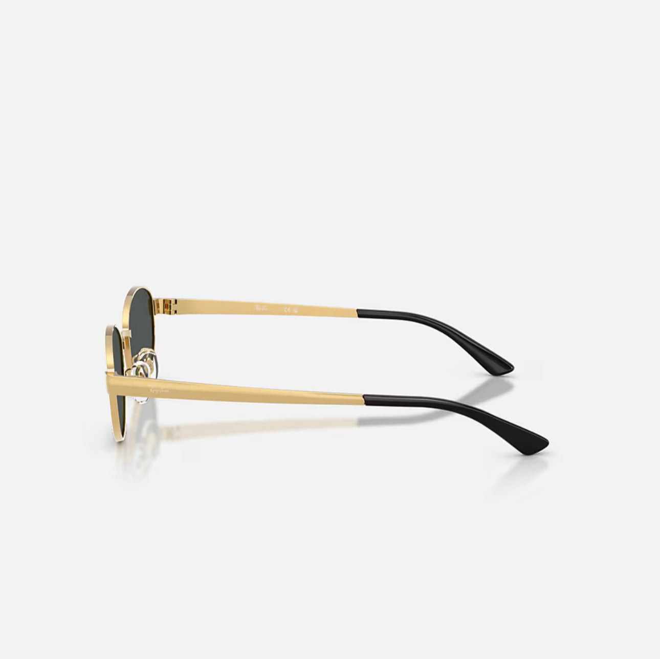 Ray-Ban RB3774D Gold Frame Dark Grey Lens