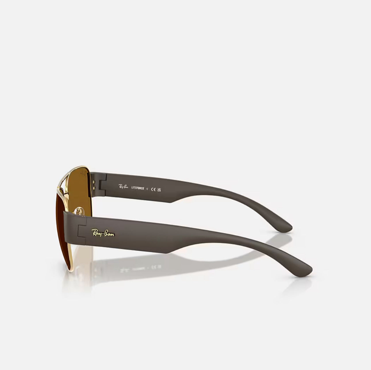 Ray-Ban RB3756 Gold Frame Brown Lens