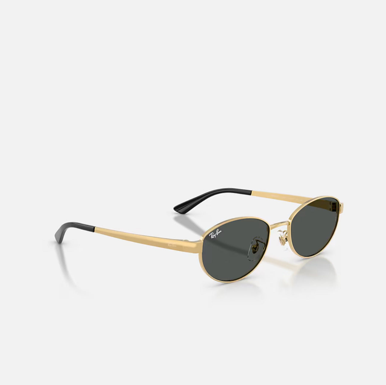 Ray-Ban RB3774D Gold Frame Dark Grey Lens