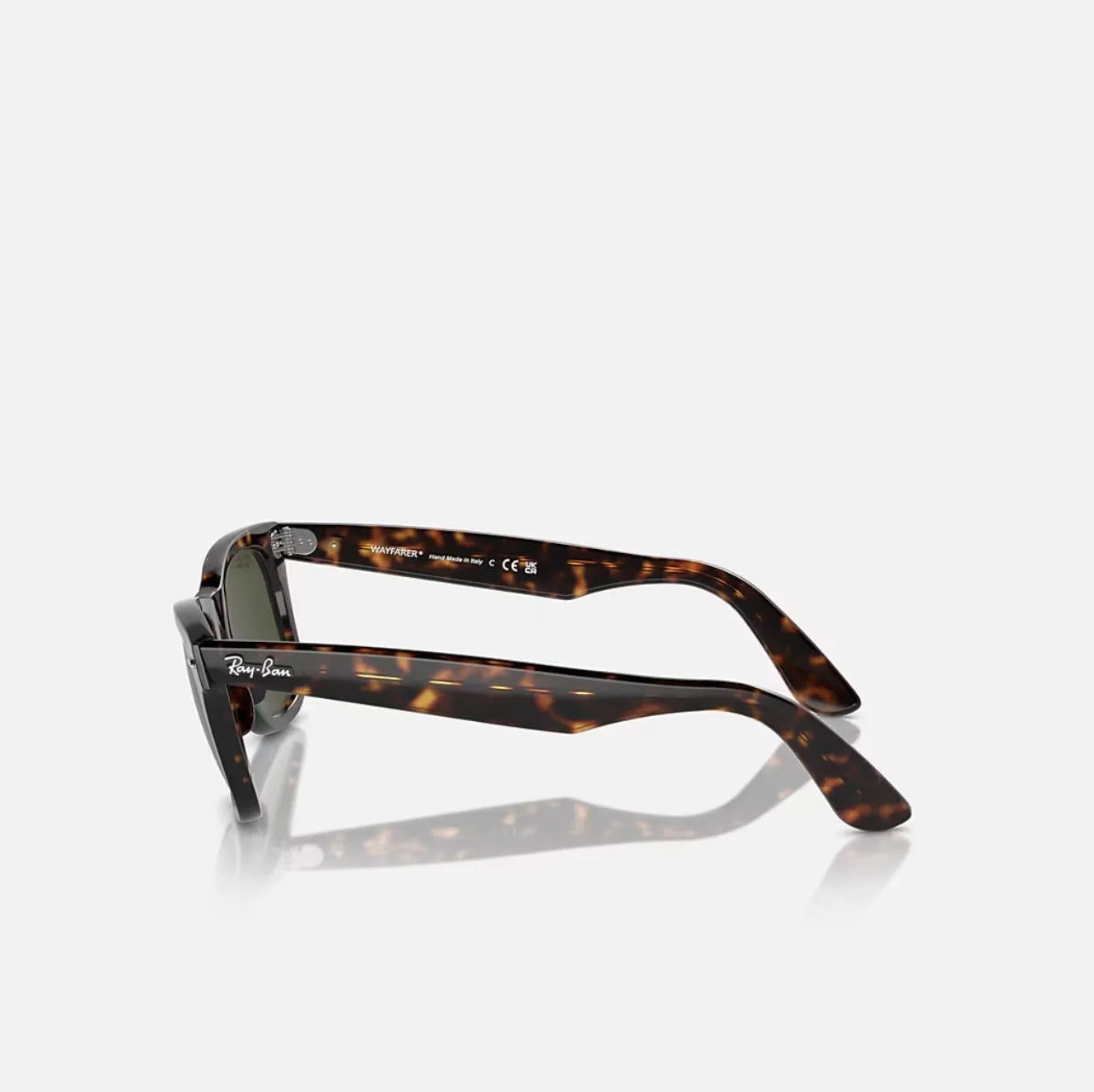 Ray-Ban  RB2140  Wayfarer Tortoise Frame green polarized Lenses