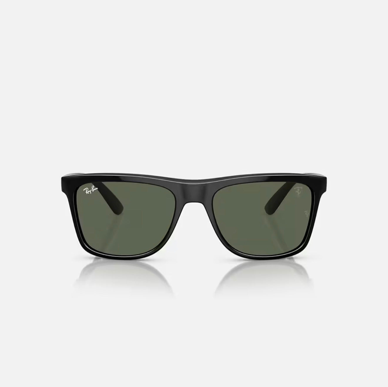 Ray-Ban RB4413M SCUDERIA FERRARI black Frame Green Lens
