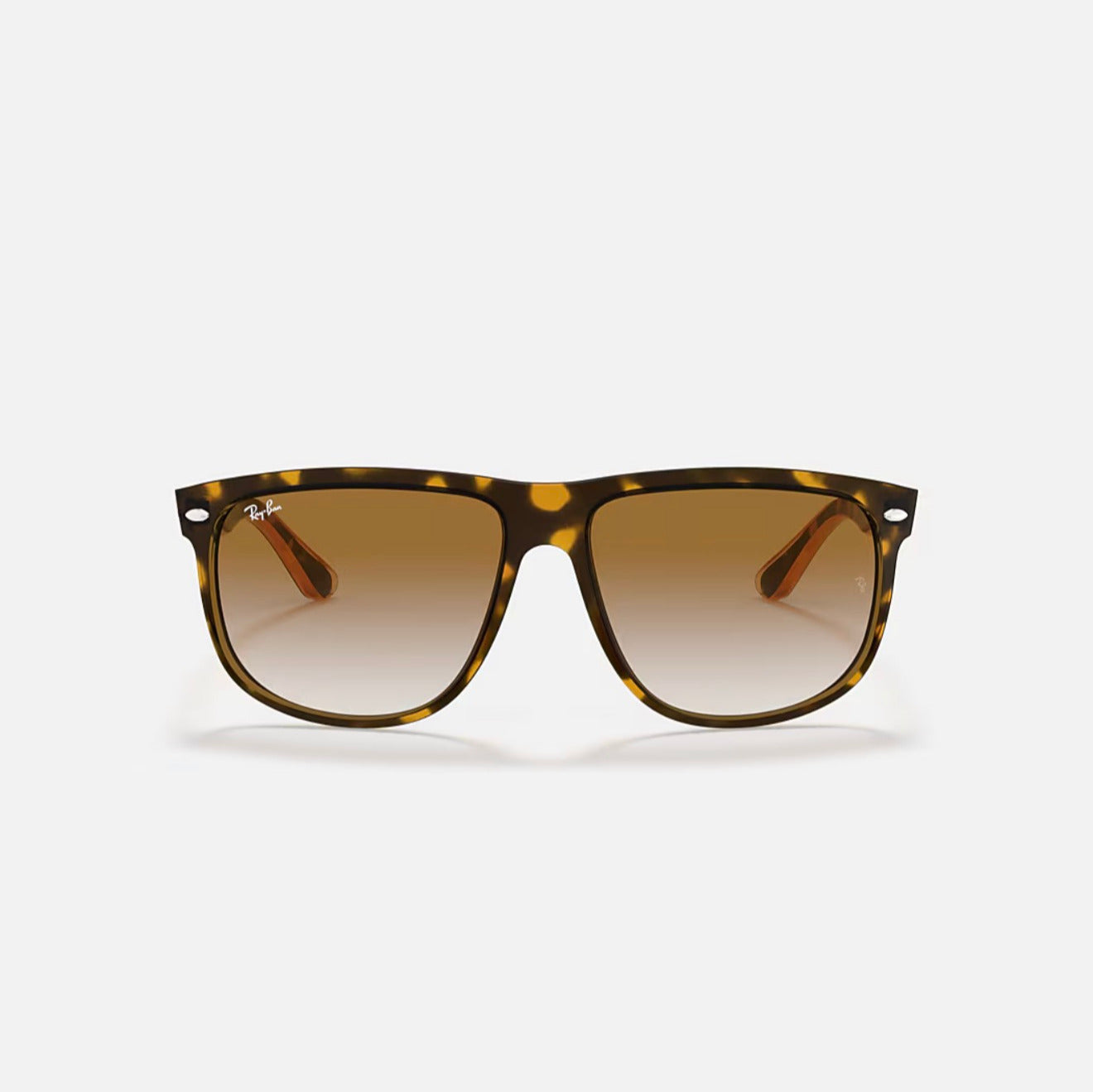 Ray-Ban BOYFRIEND Sunglasses in Havana Frame and Brown lens