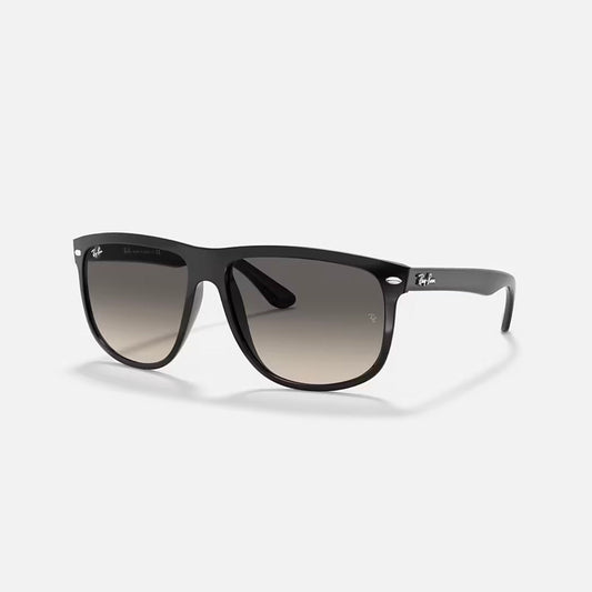 Ray-Ban BOYFRIEND Sunglasses in Black Frame and grey lens