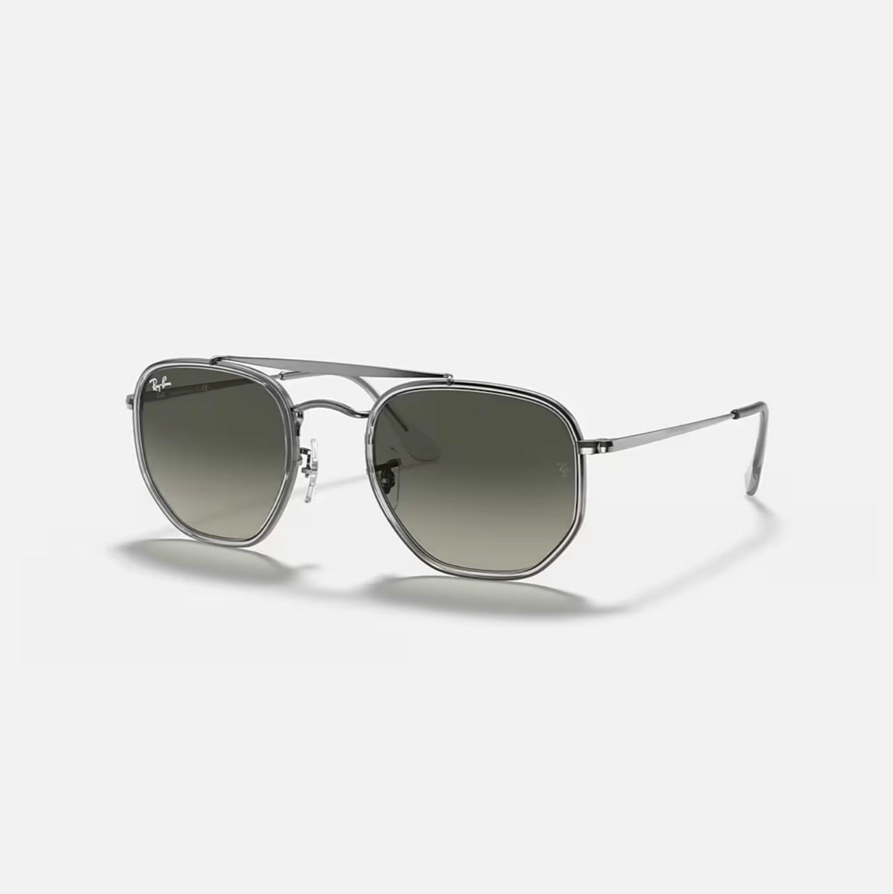 Ray-Ban MARSHAL II in Polished Gunmetal Frame and Grey Gradient lens