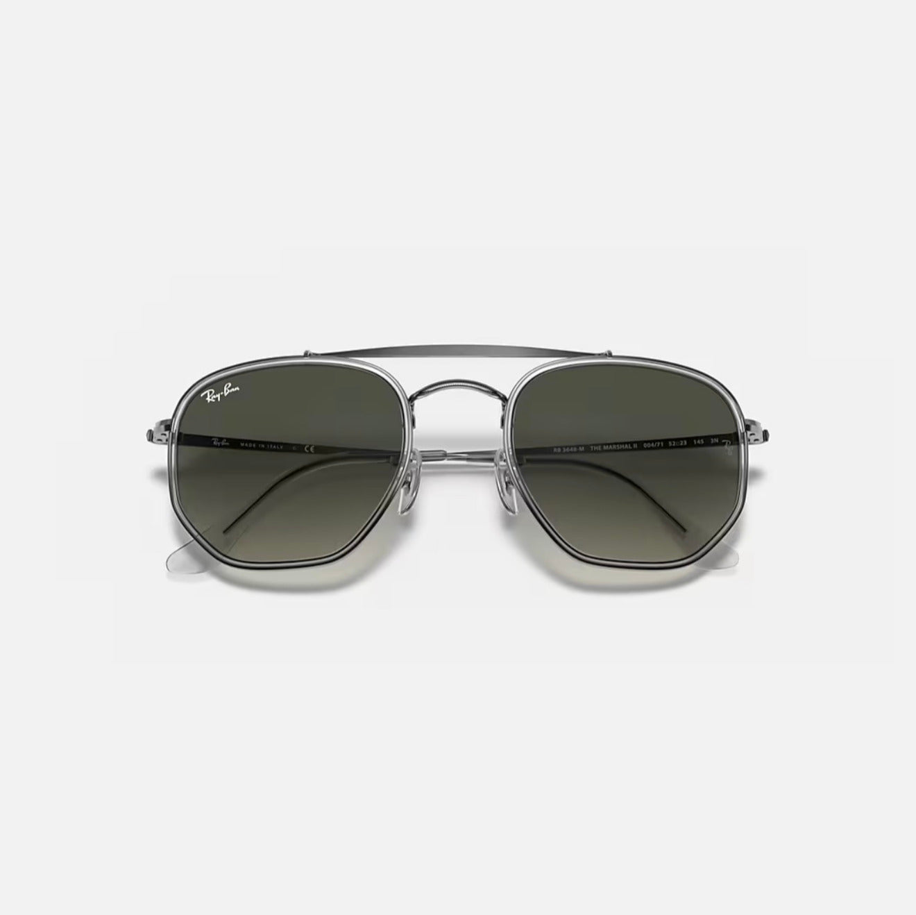 Ray-Ban MARSHAL II in Polished Gunmetal Frame and Grey Gradient lens