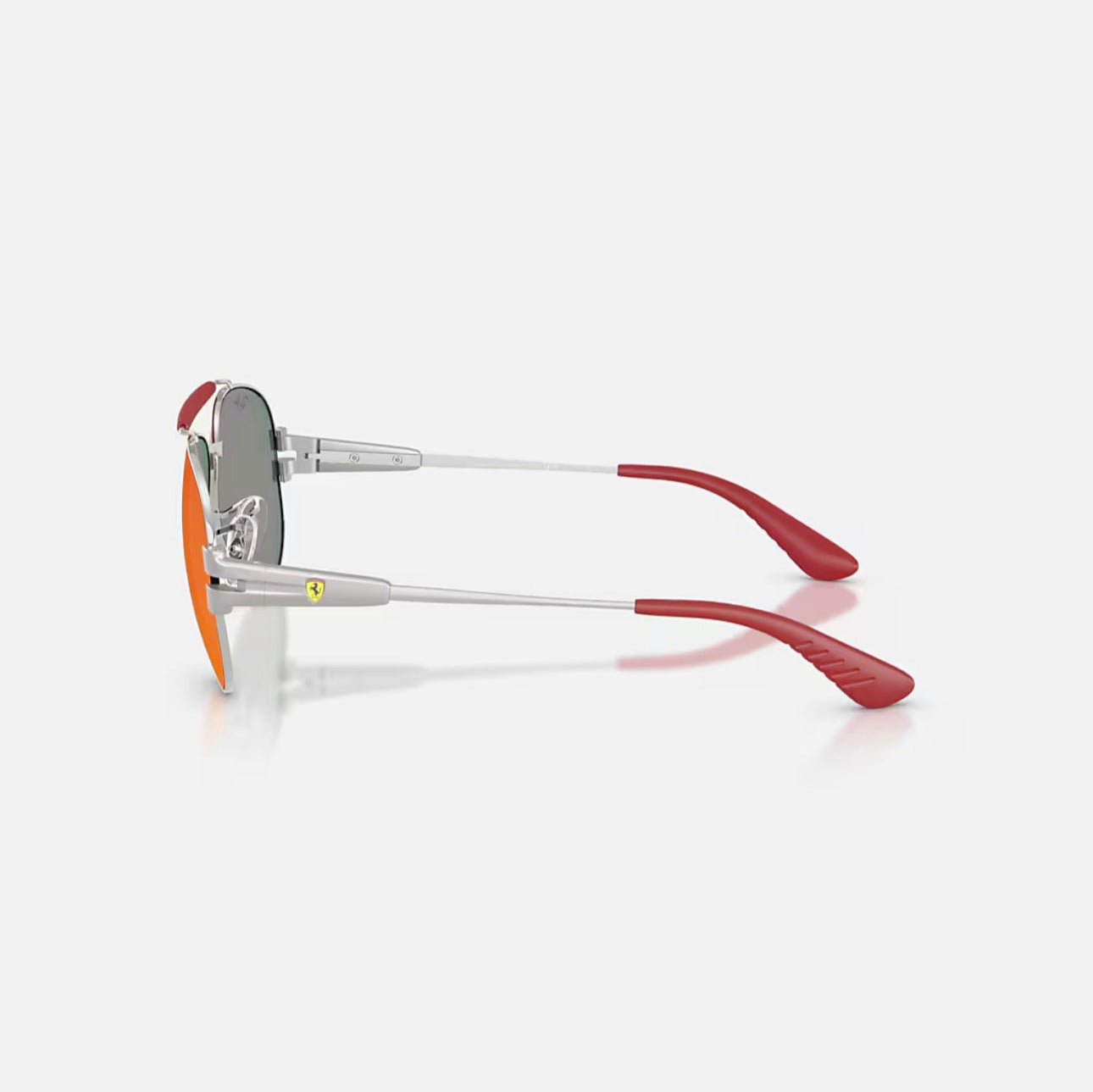 Ray-Ban RB3762M SCUDERIA FERRARI silver Frame Red Lens