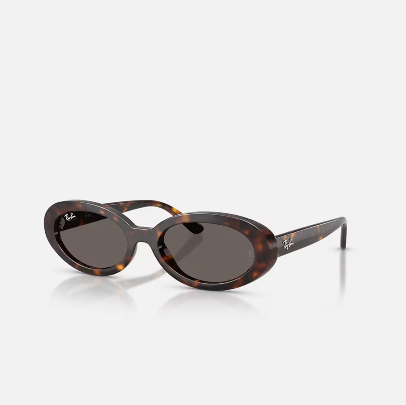 Ray-Ban RB2223 Polished Havana Frame Dark Grey Lens