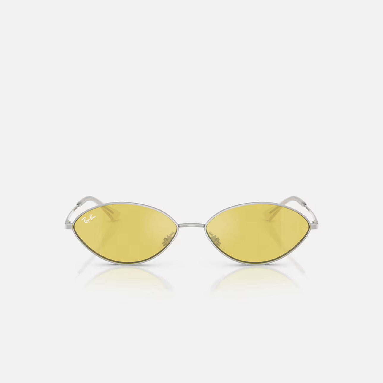 Ray-Ban kia bio based Silver frame yellow lens