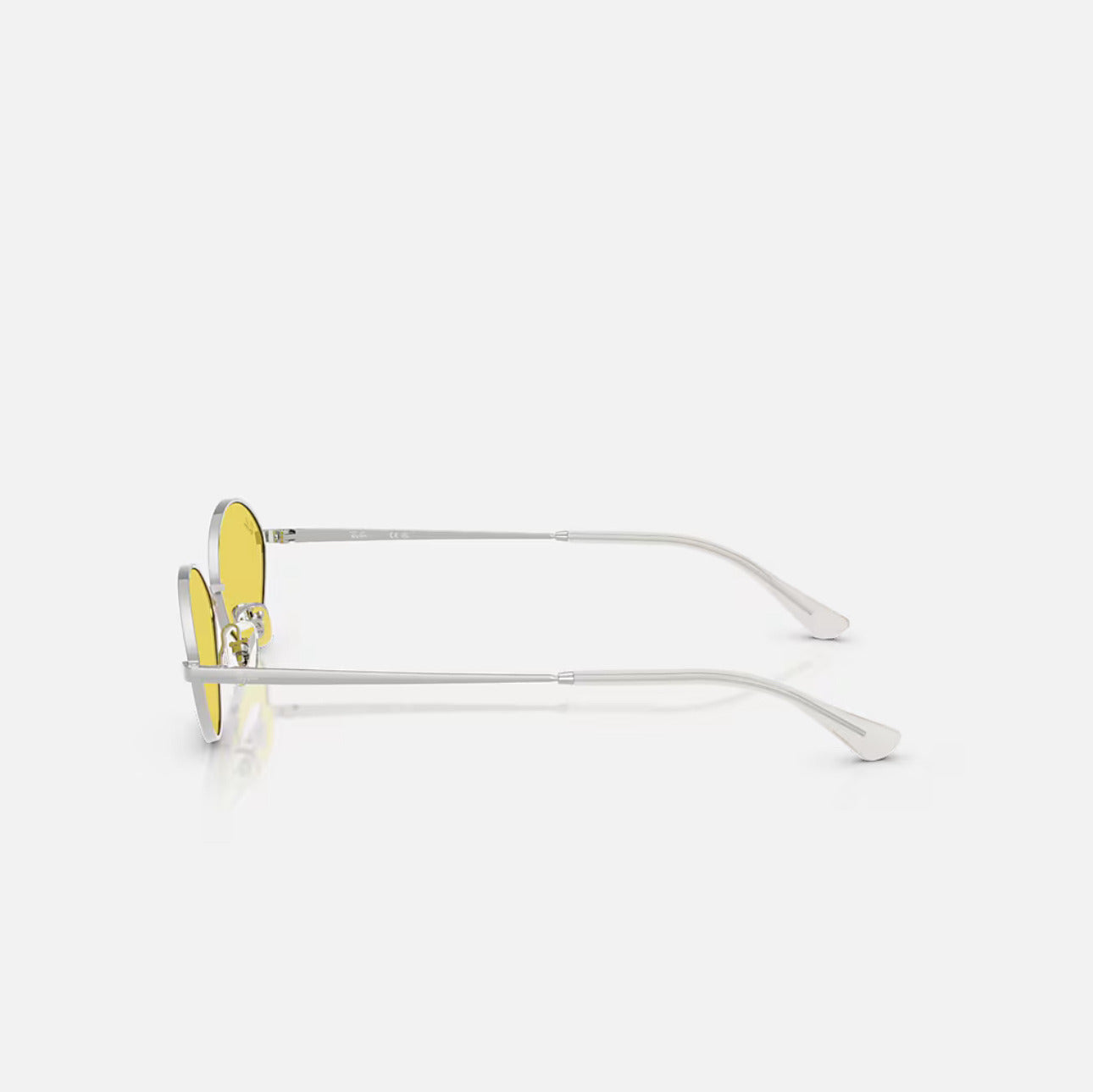 Ray-Ban kia bio based Silver frame yellow lens